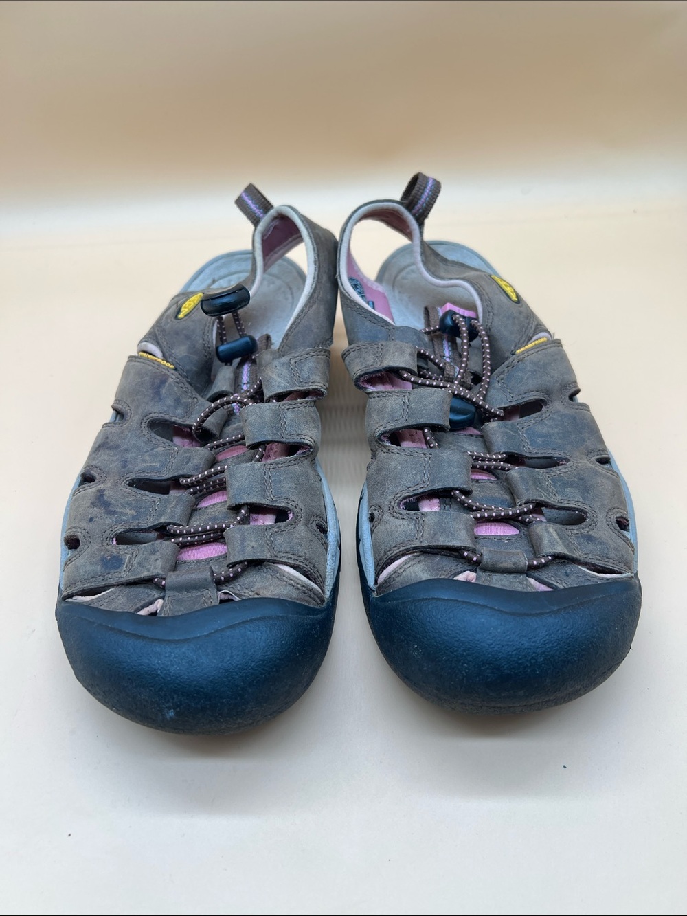 KEEN Brown Leather Waterproof Sport Sandals women size 9